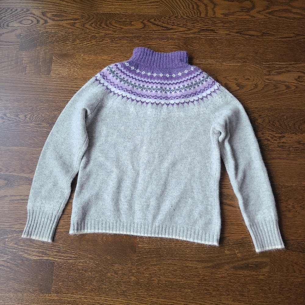 Eddie Bauer collectibles Women's sweater sz.S petite wool/angora - Picture 3 of 8